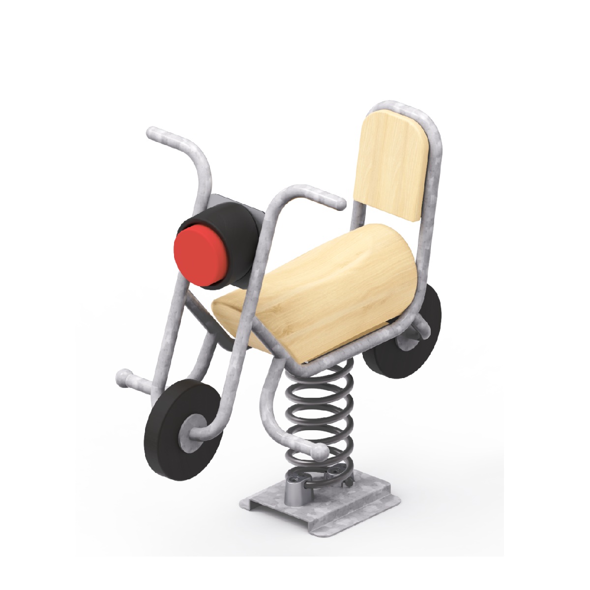 QUAI POUR MOTOS ROBINIA WOOD AND STEEL