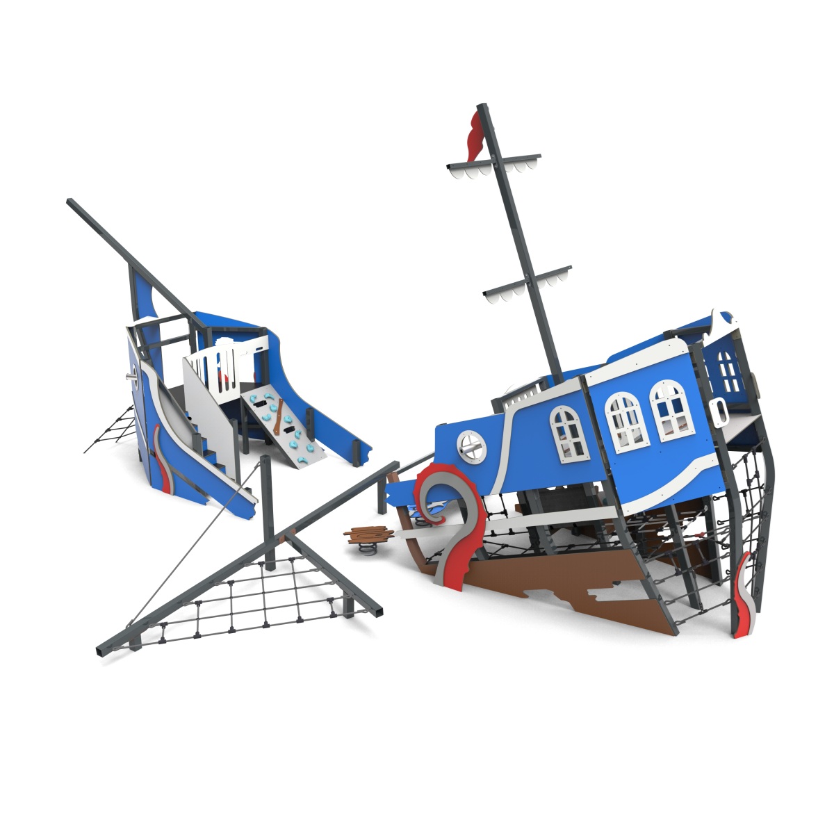 Pirate Ship Multi-Activity Game