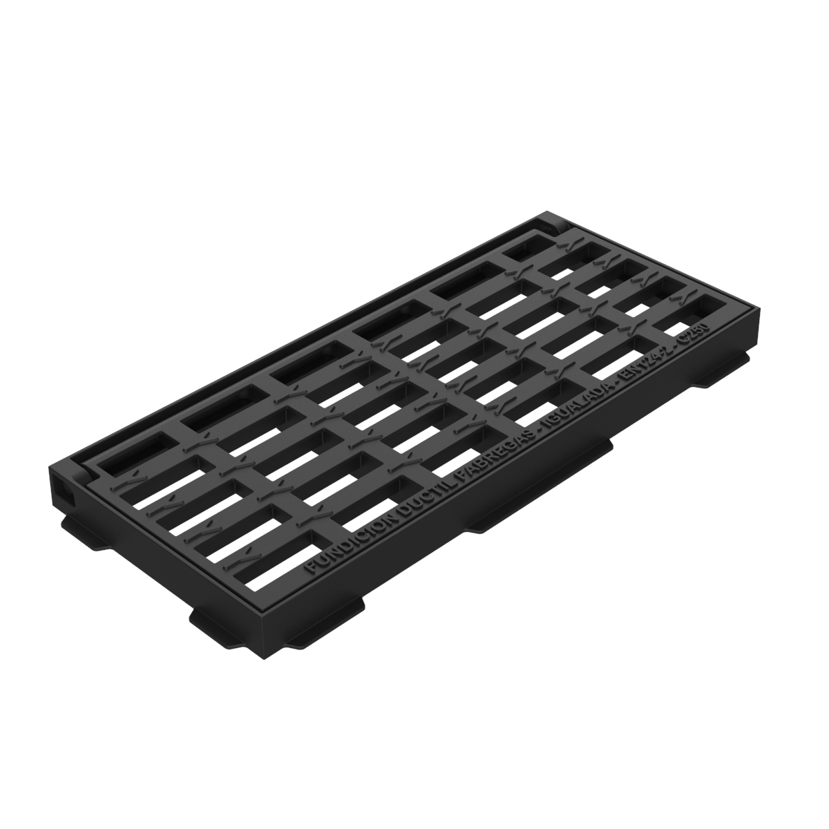 Folding grate and frame 633x276x40