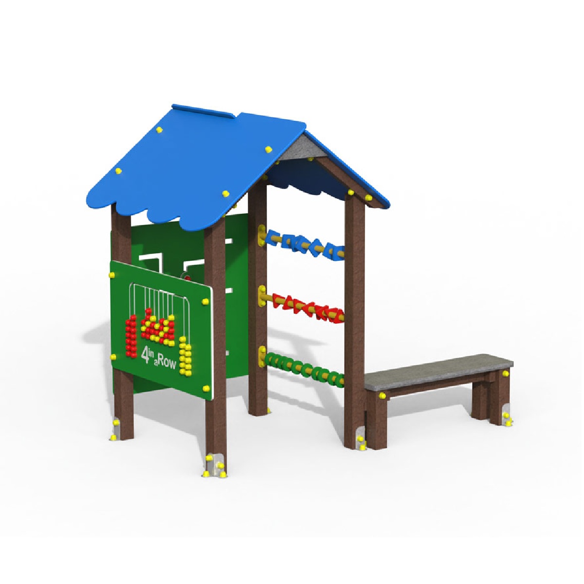 MULTIPLAY Playhouse - Recycled Plastic