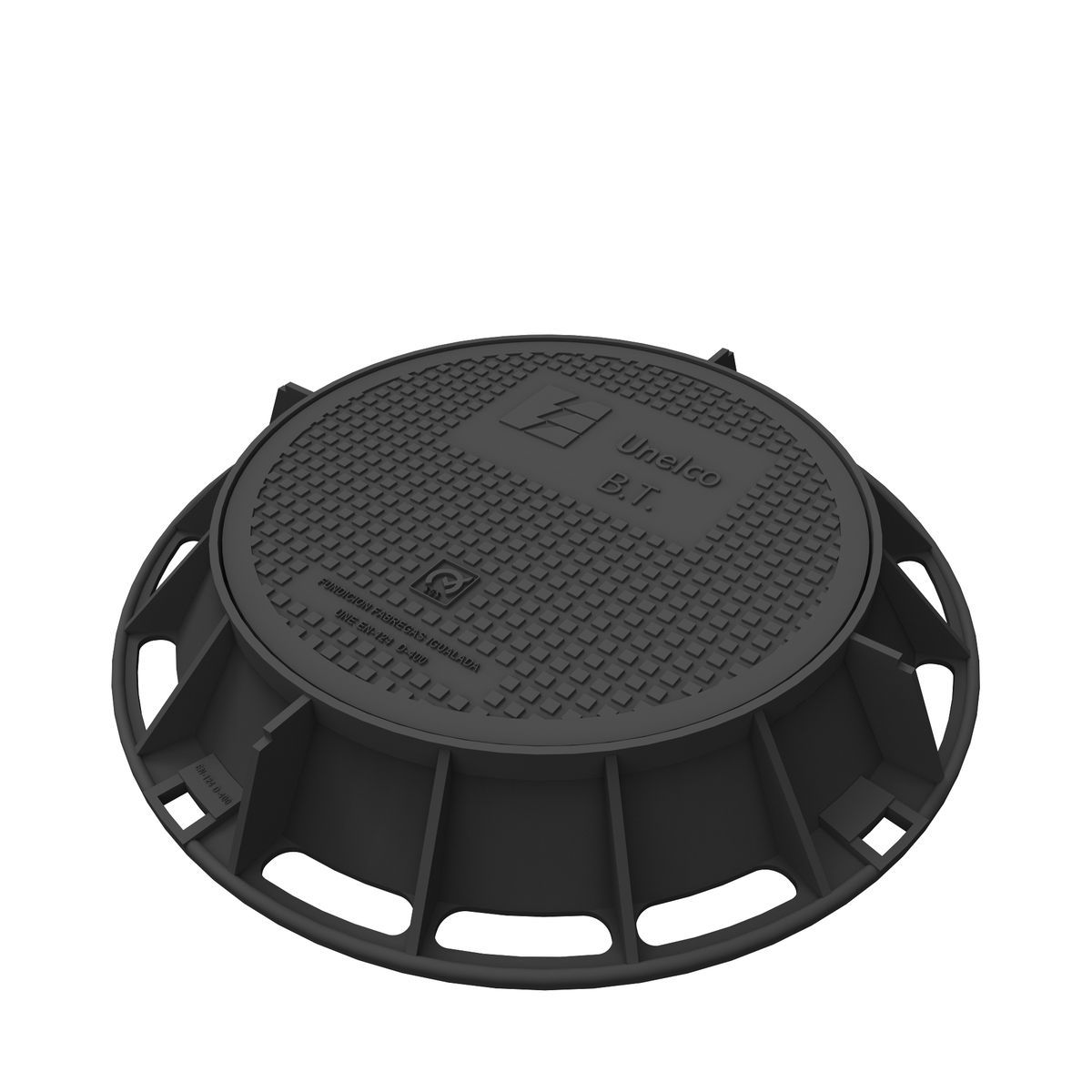 Unelco Manhole Cover and Frame
