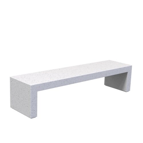Concrete Zeus Bench urban furniture to sit down in parks and gardens