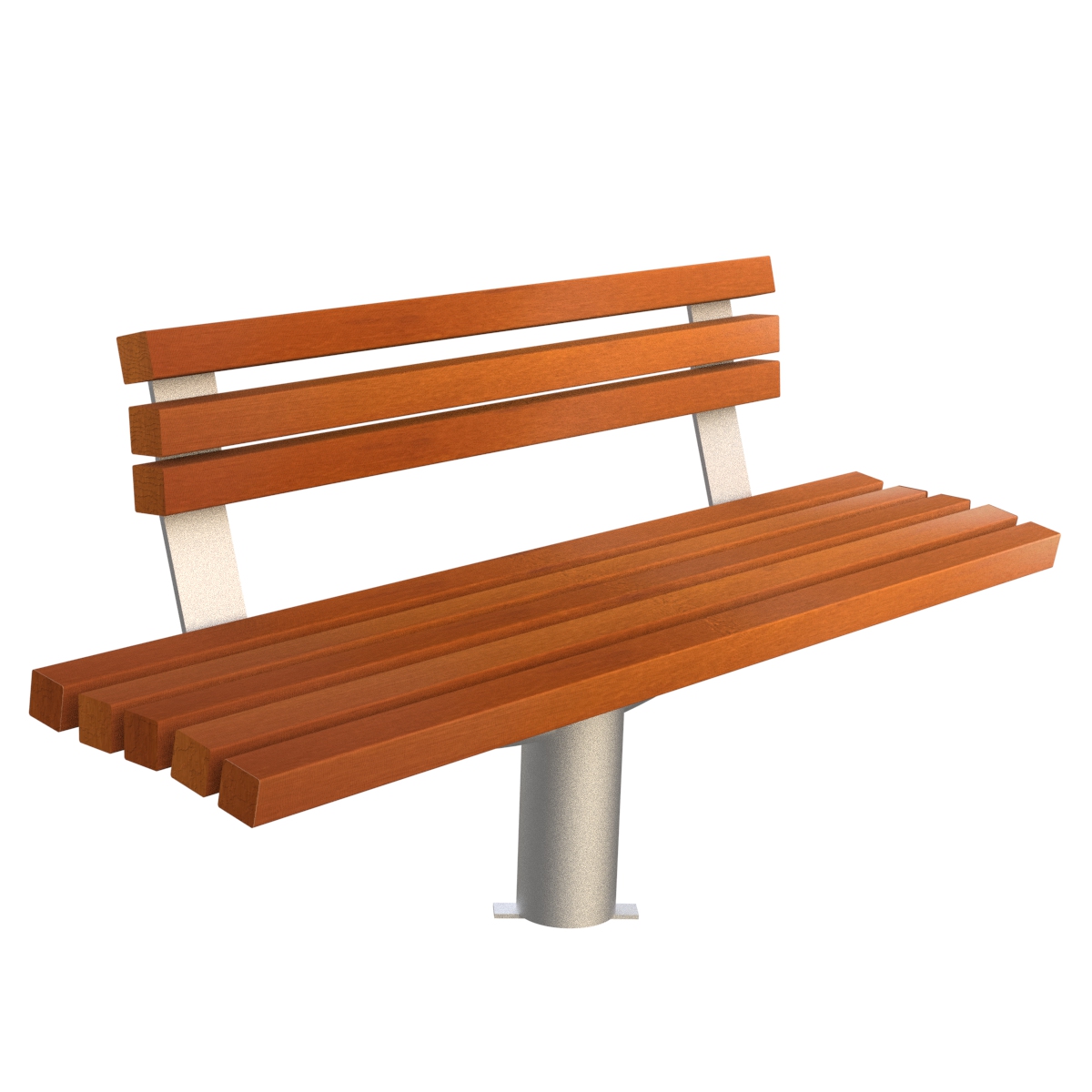 Diana Wood Bench Urban Furniture To Sit Down In Parks And Gardens