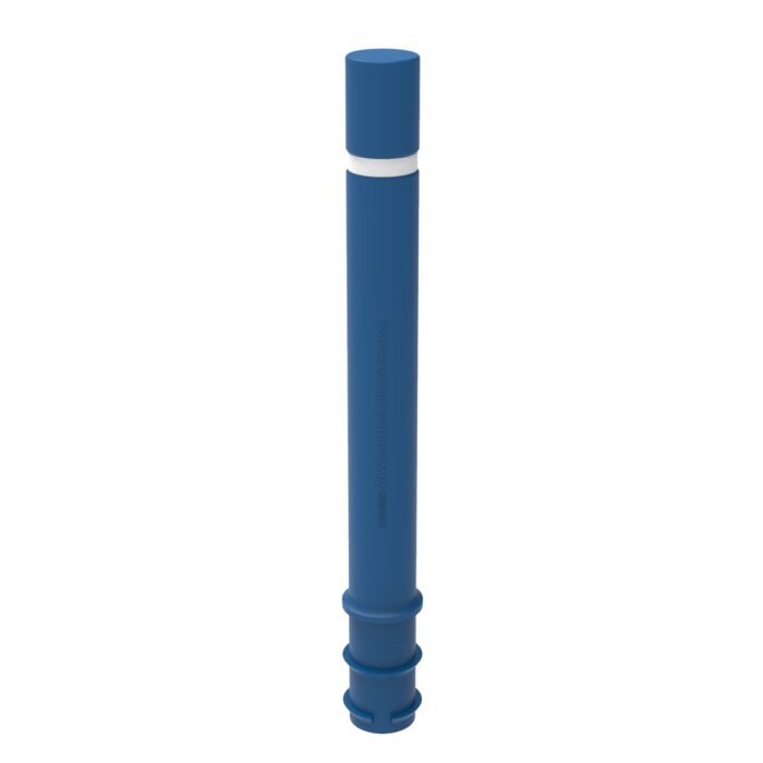 Barcelona polyethylene flexible bollard blue color C-430-AZU