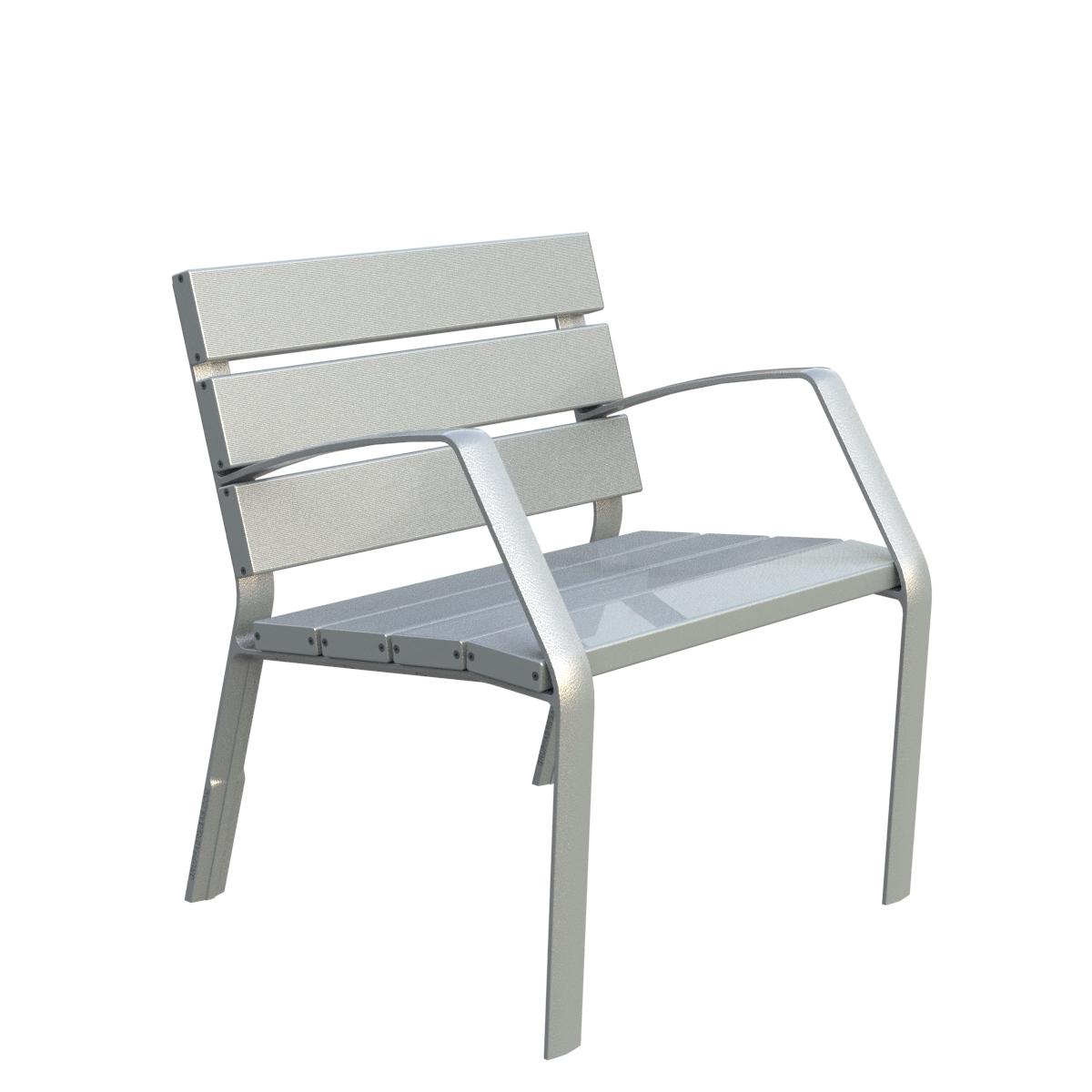 Cadira MODO10 d'alumini