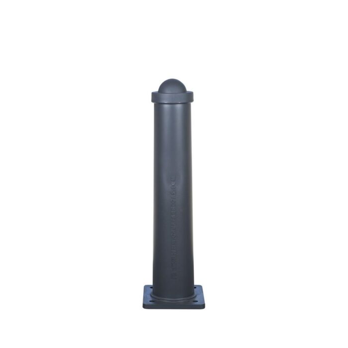 Pilona Sant Feliu de polietileno para atornillar color negro P-41P
