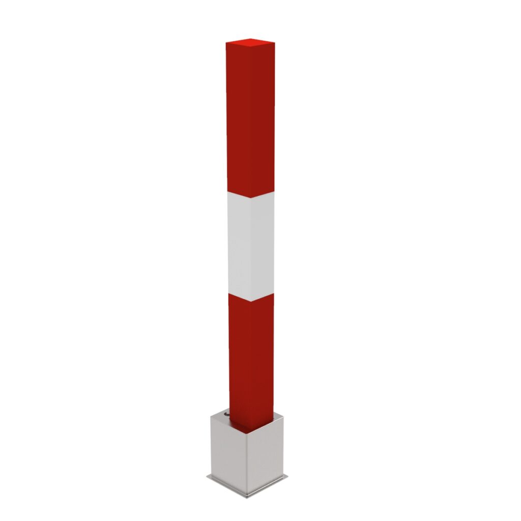 Pilon Parking Pilona Parking Abatible de 841 mm de altura - P-A