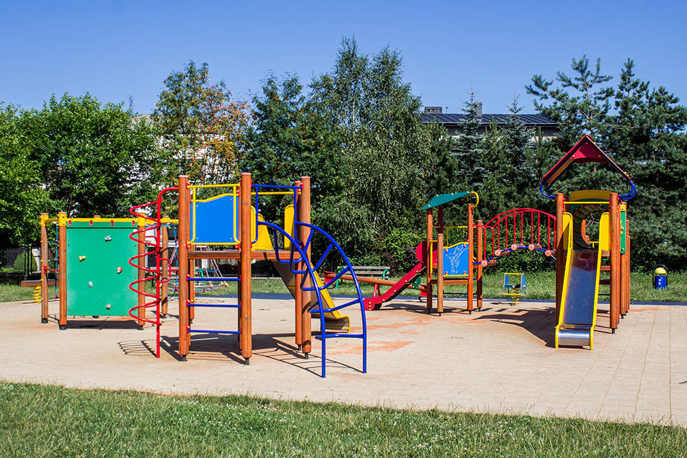 Toboganes infantiles, Toboganes de jardín