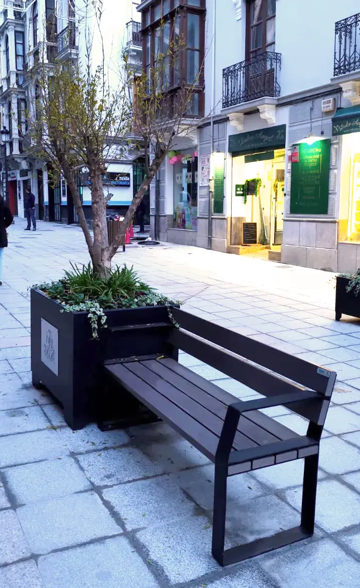 Equipamiento urbano a medida