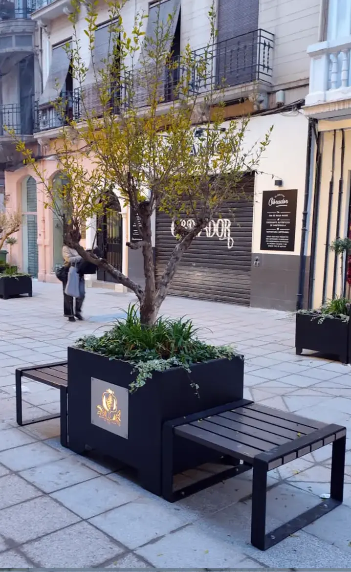 Equipamiento urbano a medida