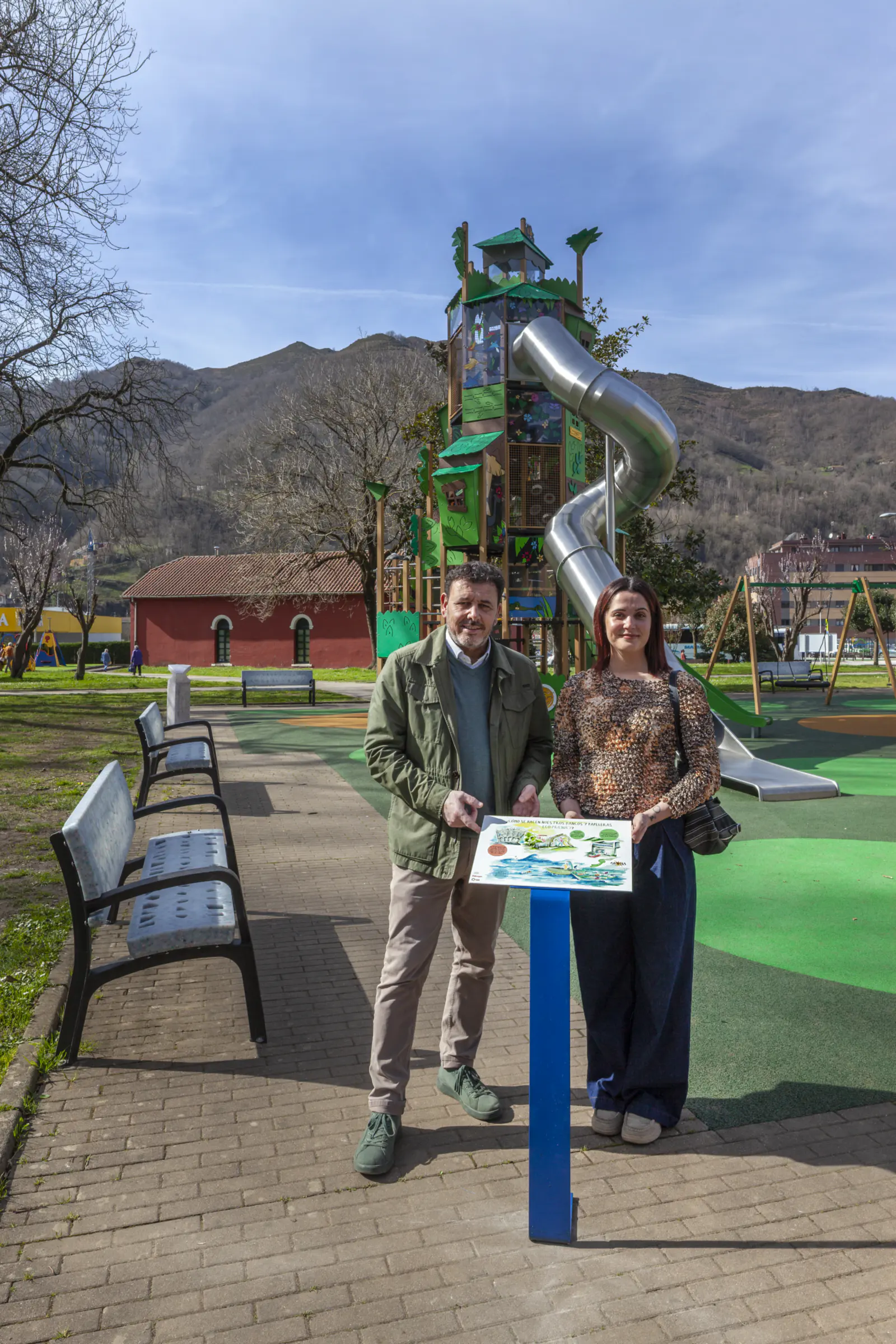 Bancos y papeleras para zonas infantiles Bancos y papeleras para zonas infantiles