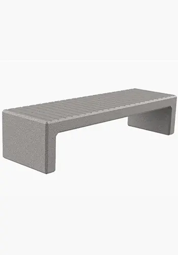 Polyethylene benches