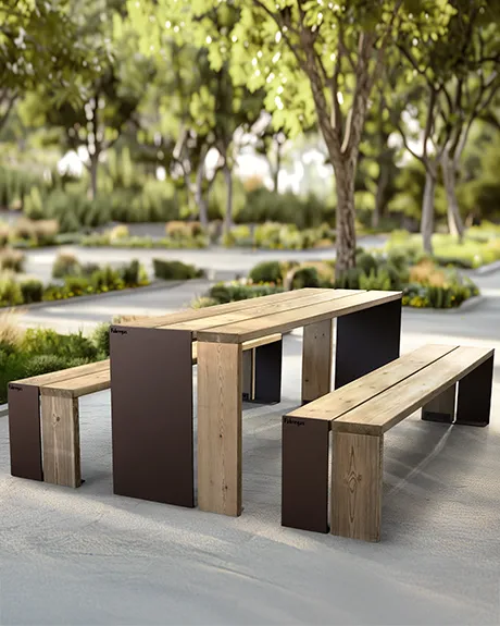 Nuevas mesas de picnic Tauló