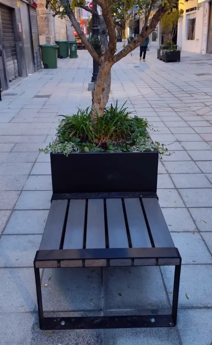 Equipamiento urbano a medida