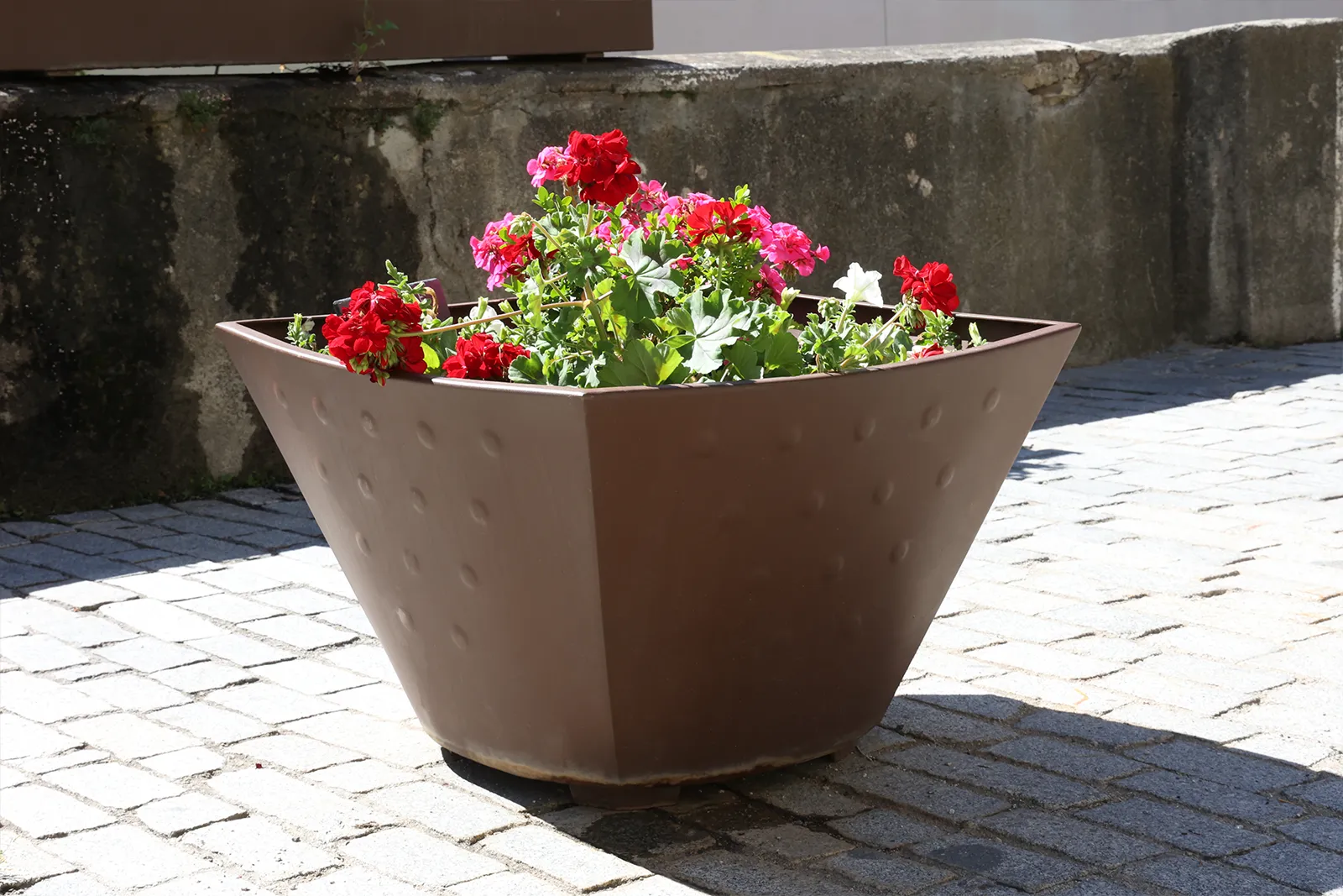 Jardineras GALA en acero corten · Valle d'Aran, Vielha