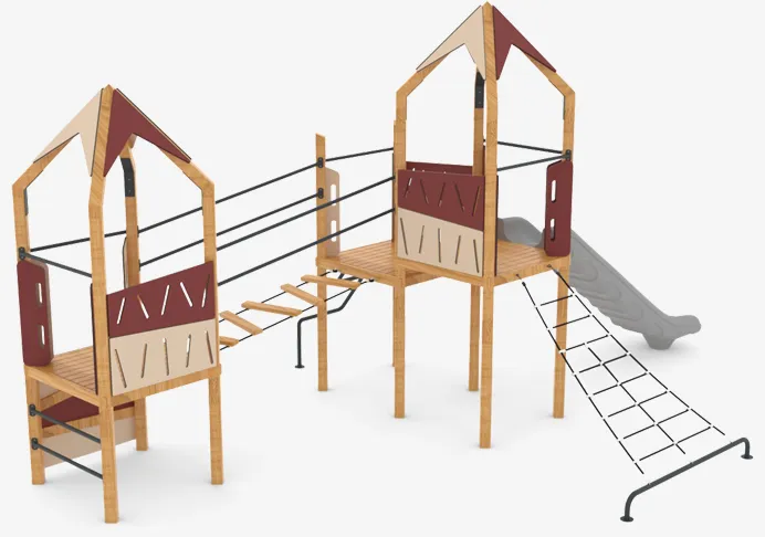 Juegos multiactividades para parques infantiles