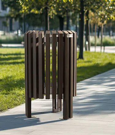 Nuevas papeleras Salou ECO