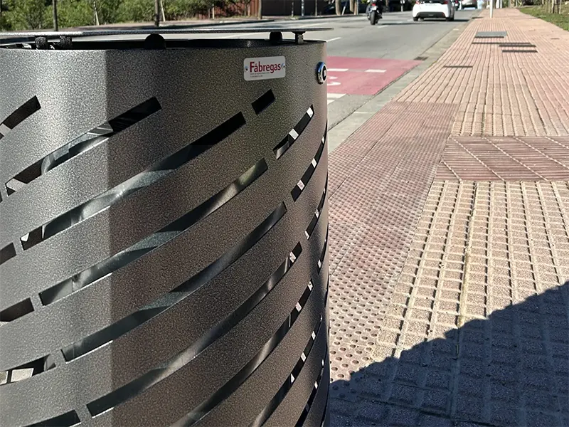 Urban steel bins