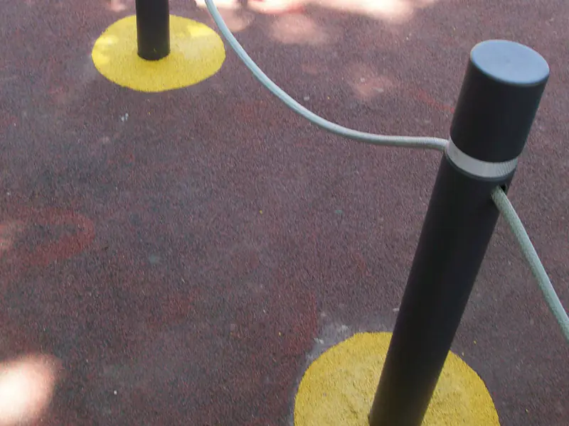 pilonas para parque infantil