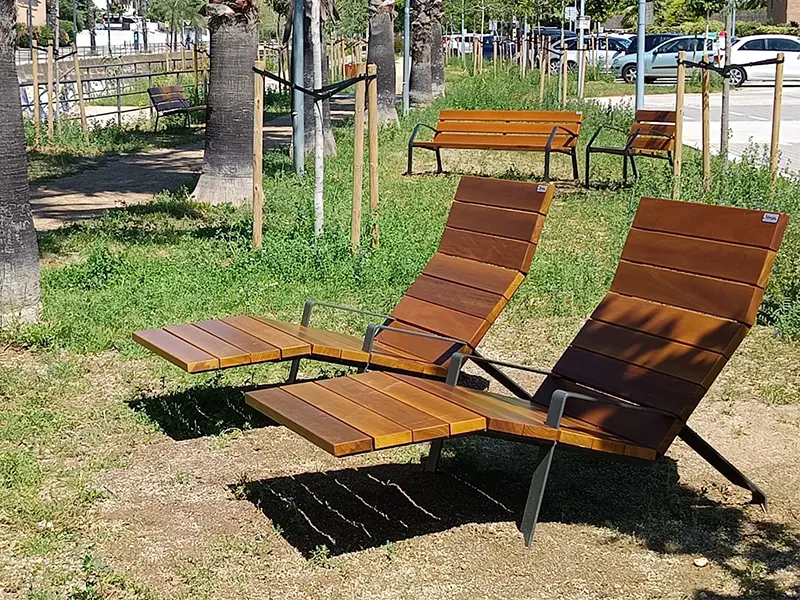 Mobilier pour refuge climatique à Sant Andreu de Llavaneres, Barcelone – 2026