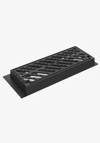 Grates with frame for conditioning drains, sewerage and sanitation